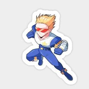 Mini Captain Commando Sticker